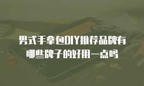 男式手拿包DIY推荐品牌有哪些牌子的好用一点吗