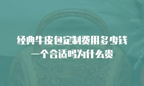 经典牛皮包定制费用多少钱一个合适吗为什么贵