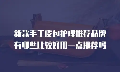 新款手工皮包护理推荐品牌有哪些比较好用一点推荐吗