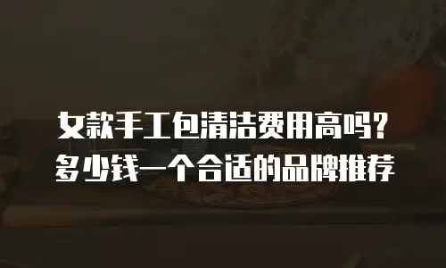 女款手工包清洁费用高吗？多少钱一个合适的品牌推荐