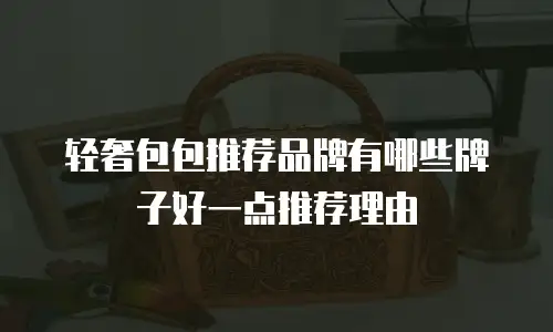 轻奢包包推荐品牌有哪些牌子好一点推荐理由