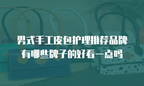 男式手工皮包护理推荐品牌有哪些牌子的好看一点吗