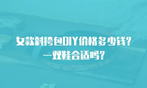 女款斜挎包DIY价格多少钱？一双鞋合适吗？