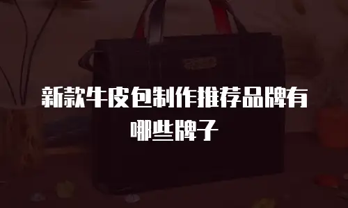 新款牛皮包制作推荐品牌有哪些牌子