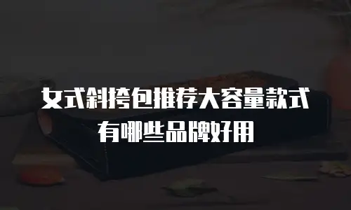 女式斜挎包推荐大容量款式有哪些品牌好用