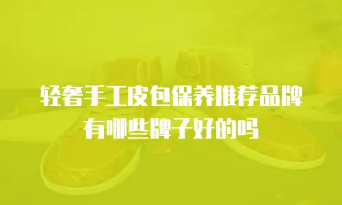 轻奢手工皮包保养推荐品牌有哪些牌子好的吗