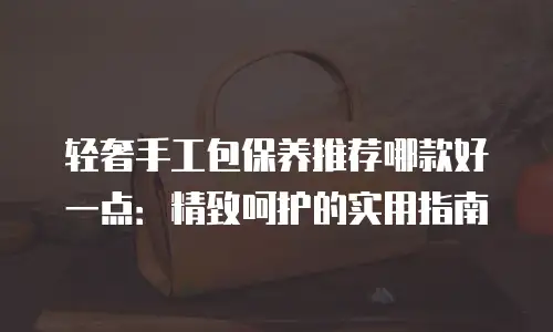 轻奢手工包保养推荐哪款好一点：精致呵护的实用指南