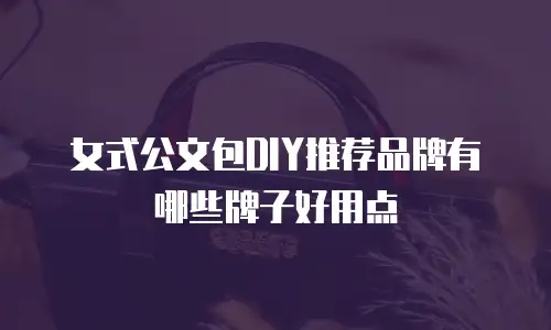 女式公文包DIY推荐品牌有哪些牌子好用点
