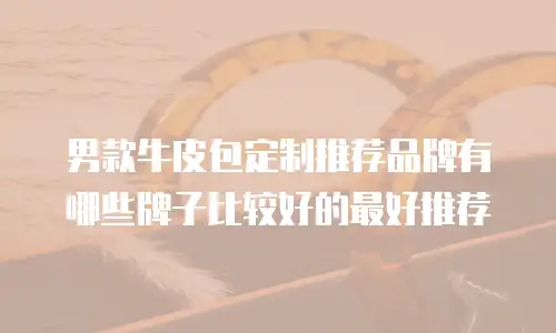 男款牛皮包定制推荐品牌有哪些牌子比较好的最好推荐