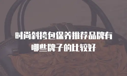 时尚斜挎包保养推荐品牌有哪些牌子的比较好