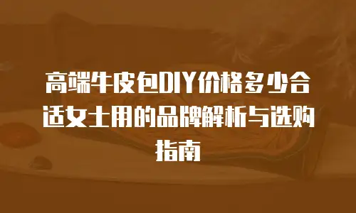高端牛皮包DIY价格多少合适女士用的品牌解析与选购指南