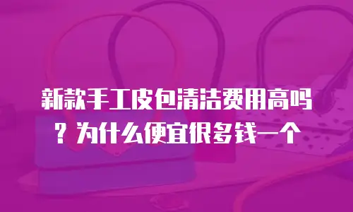 新款手工皮包清洁费用高吗？为什么便宜很多钱一个