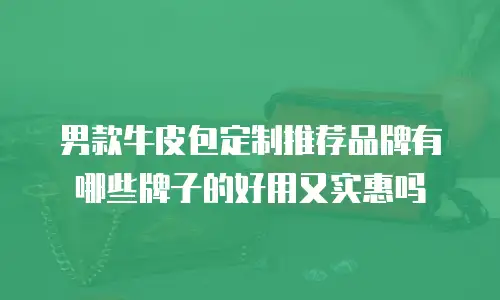 男款牛皮包定制推荐品牌有哪些牌子的好用又实惠吗