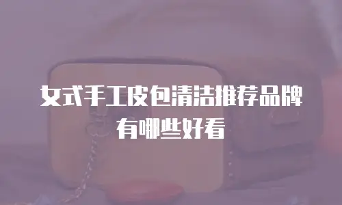 女式手工皮包清洁推荐品牌有哪些好看
