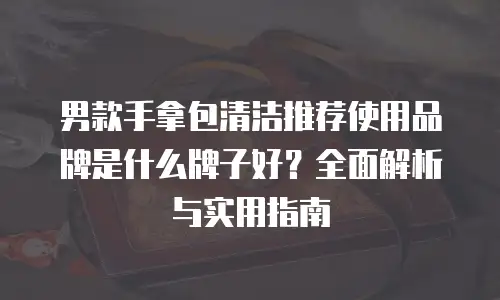 男款手拿包清洁推荐使用品牌是什么牌子好？全面解析与实用指南