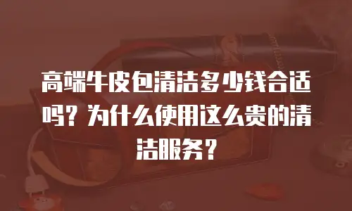高端牛皮包清洁多少钱合适吗？为什么使用这么贵的清洁服务？