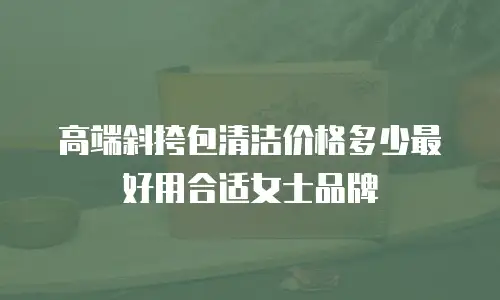 高端斜挎包清洁价格多少最好用合适女士品牌