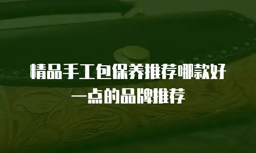 精品手工包保养推荐哪款好一点的品牌推荐