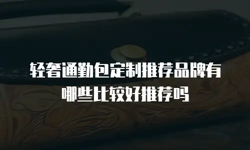 轻奢通勤包定制推荐品牌有哪些比较好推荐吗