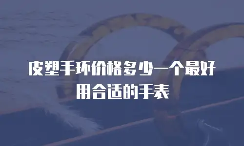 皮塑手环价格多少一个最好用合适的手表