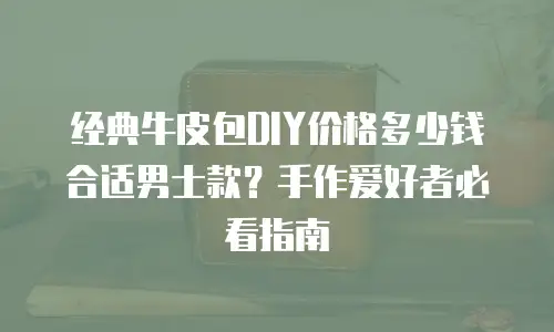 经典牛皮包DIY价格多少钱合适男士款？手作爱好者必看指南