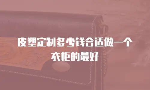 皮塑定制多少钱合适做一个衣柜的最好