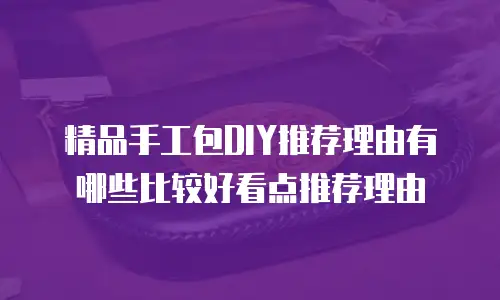 精品手工包DIY推荐理由有哪些比较好看点推荐理由
