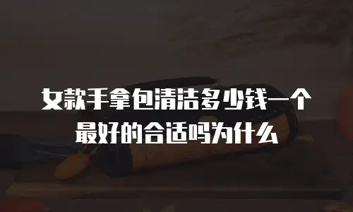 女款手拿包清洁多少钱一个最好的合适吗为什么
