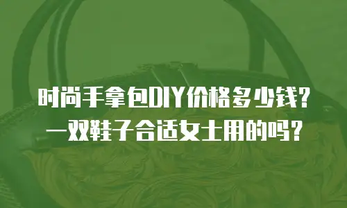 时尚手拿包DIY价格多少钱？一双鞋子合适女士用的吗？