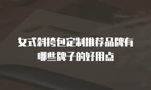 女式斜挎包定制推荐品牌有哪些牌子的好用点