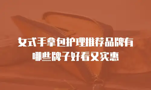 女式手拿包护理推荐品牌有哪些牌子好看又实惠