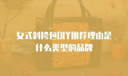 女式斜挎包DIY推荐理由是什么类型的品牌