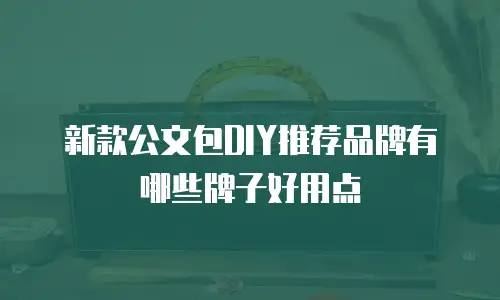 新款公文包DIY推荐品牌有哪些牌子好用点