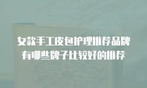女款手工皮包护理推荐品牌有哪些牌子比较好的推荐