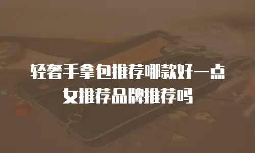 轻奢手拿包推荐哪款好一点女推荐品牌推荐吗