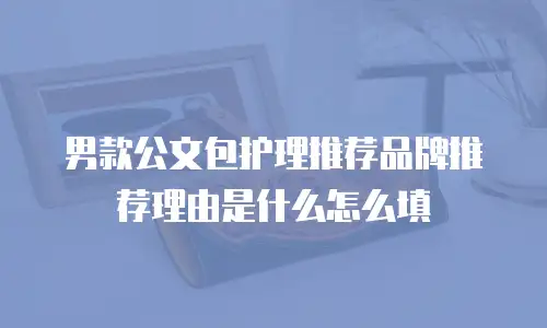 男款公文包护理推荐品牌推荐理由是什么怎么填