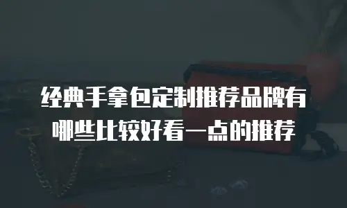经典手拿包定制推荐品牌有哪些比较好看一点的推荐