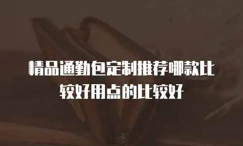 精品通勤包定制推荐哪款比较好用点的比较好