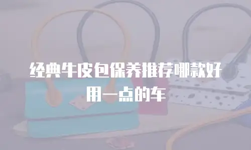经典牛皮包保养推荐哪款好用一点的车