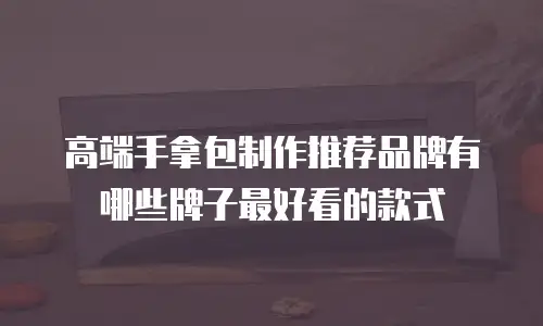 高端手拿包制作推荐品牌有哪些牌子最好看的款式