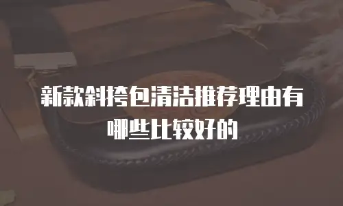 新款斜挎包清洁推荐理由有哪些比较好的
