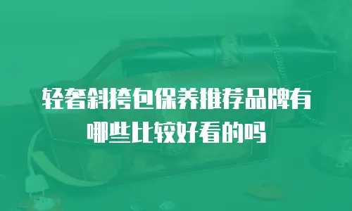 轻奢斜挎包保养推荐品牌有哪些比较好看的吗
