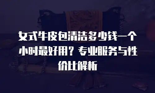 女式牛皮包清洁多少钱一个小时最好用？专业服务与性价比解析