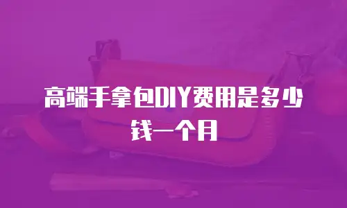 高端手拿包DIY费用是多少钱一个月