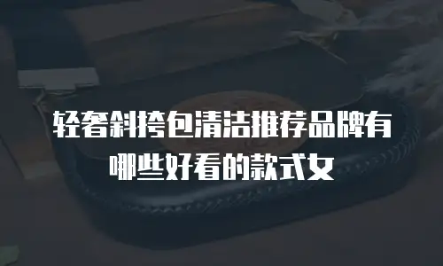 轻奢斜挎包清洁推荐品牌有哪些好看的款式女