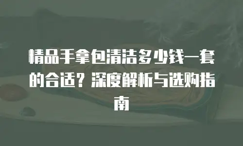 精品手拿包清洁多少钱一套的合适？深度解析与选购指南
