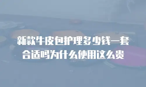 新款牛皮包护理多少钱一套合适吗为什么使用这么贵