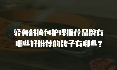 轻奢斜挎包护理推荐品牌有哪些好推荐的牌子有哪些？