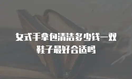 女式手拿包清洁多少钱一双鞋子最好合适吗
