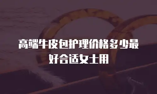 高端牛皮包护理价格多少最好合适女士用
